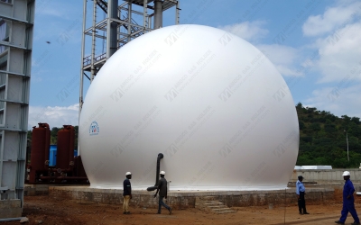 AMOCO Membrane Gas Holder Project in India