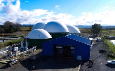 AMOCO biogas holder project in Chile