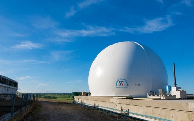 Amoco Biogas Holder Project in UK